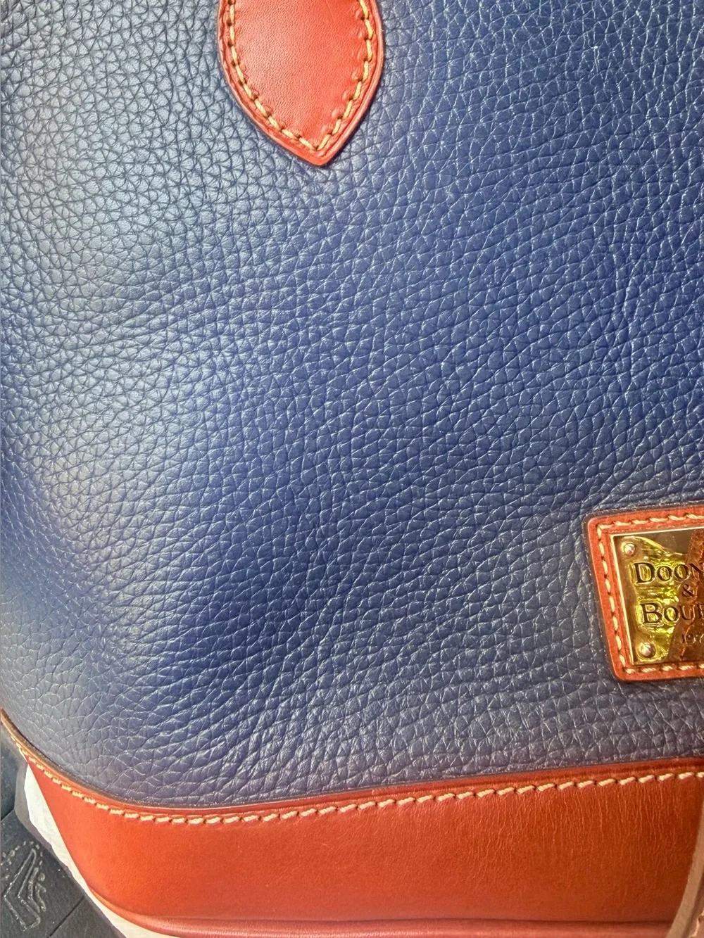 Dooney & Bourke Pebble Grain Zip Zip Satchel